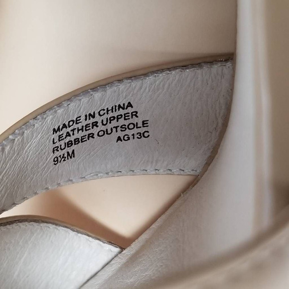 Michael Kors Camilla Platform Heels Sandals Patent Leather Straps Sz 9.5 M - Picture 11 of 12